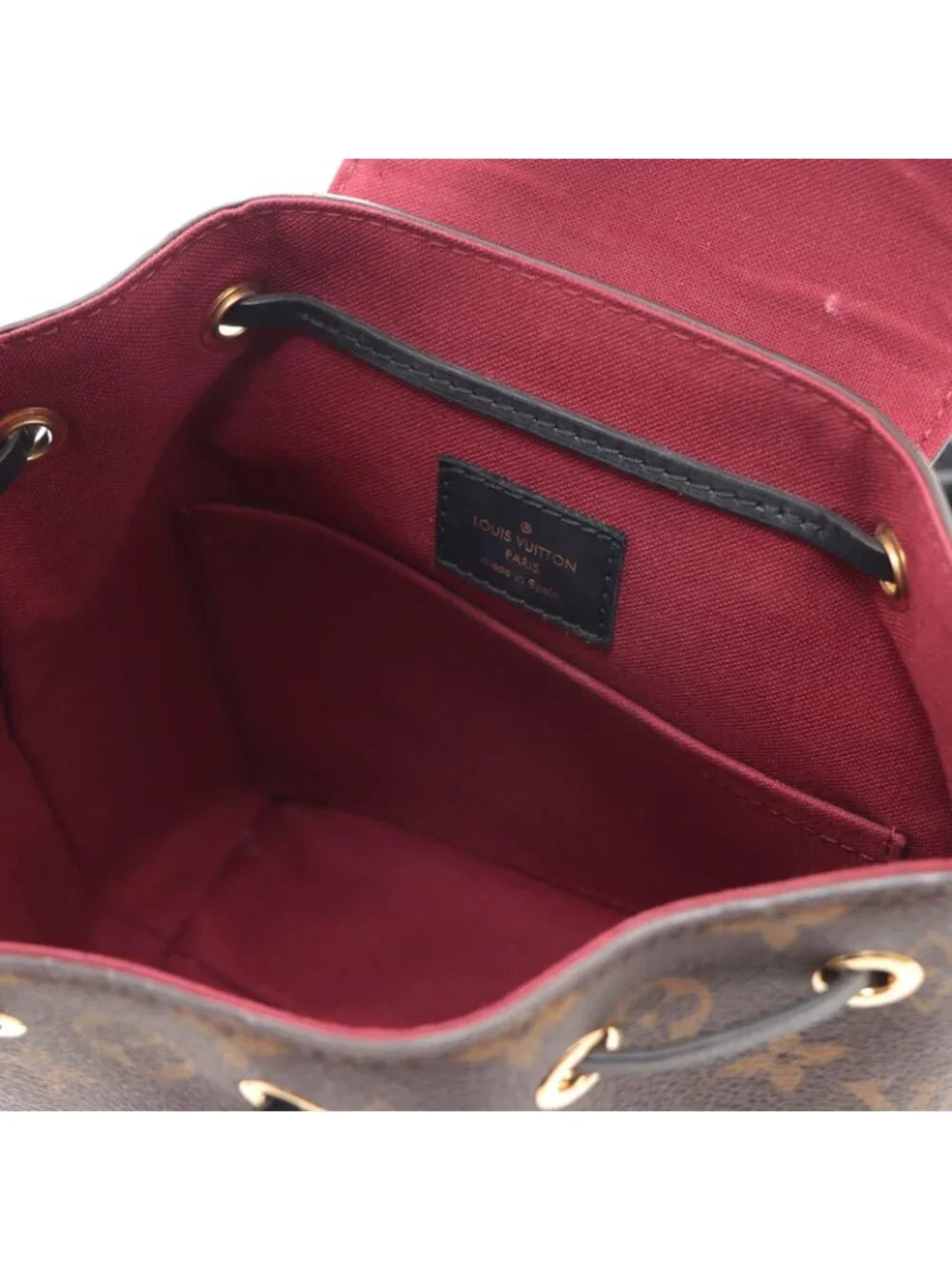 Louis Vuitton Montsouris NM BB Monogram Noir Backpack Canvas